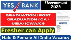 YES Bank Recruitment 2024