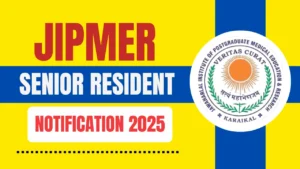 JIPMER Recruitment 2025