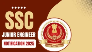 SSC JE 2025 Notification OUT