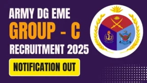 Army DG EME Group C Recruitment 2025