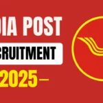 India Post Office Recruitment 2025