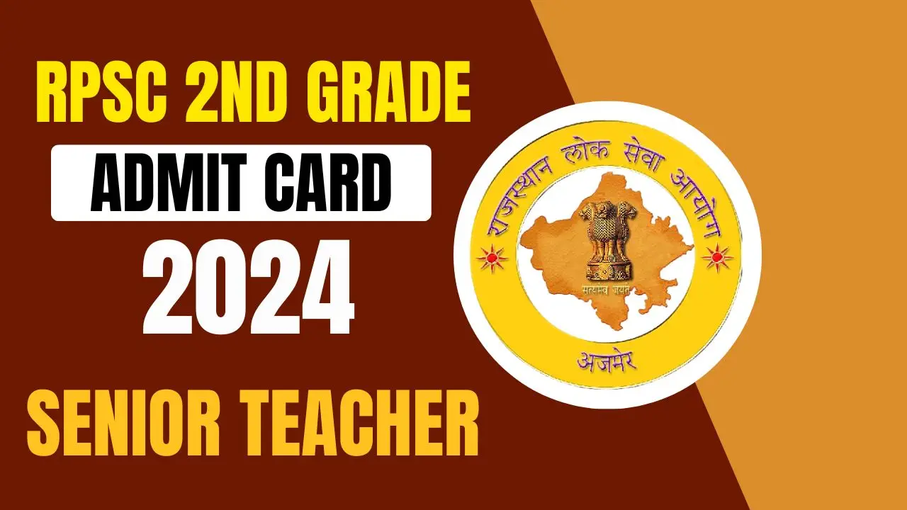 RPSC Admit Card 2024