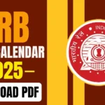 RRB Exam Calendar 2025