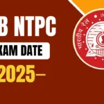 RRB NTPC Exam Schedule Date 2025