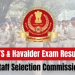 SSC MTS Exam Result 2024