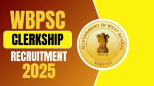 WBPSC Clerkship Notification 2025