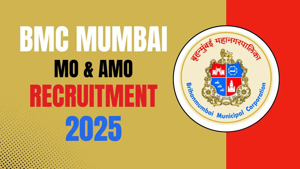 BMC MO Recruitment 2025