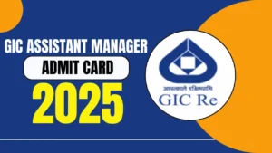 GIC Assistant Manager Admit Card 2024