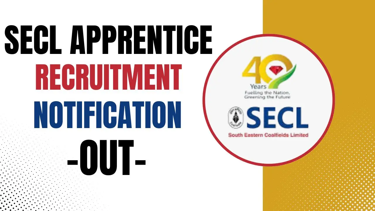 SECL Apprentice Recruitment 2025