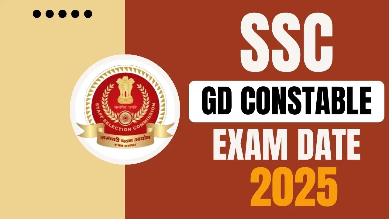 SSC GD Exam Date 2025 Out